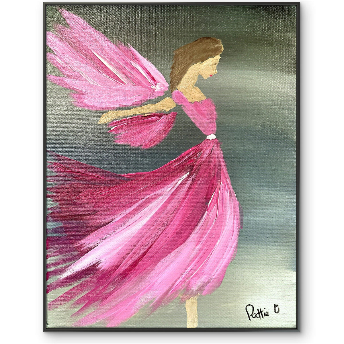 Drifting Grace original painting by Pattie Overcash