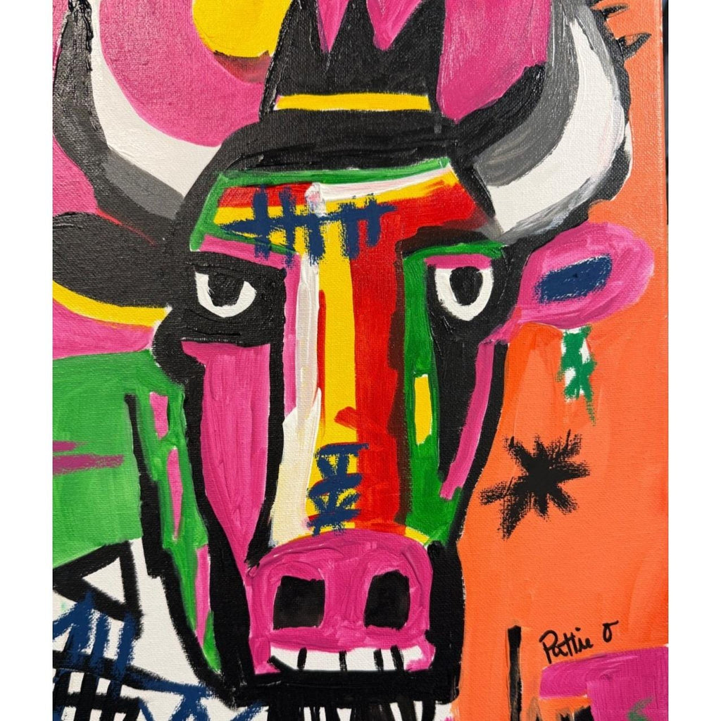 Crowned original painting by Pattie Overcash
