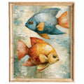 Tropical Fish animal art print framed