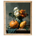 Thanksgiving Still Life fall art print framed