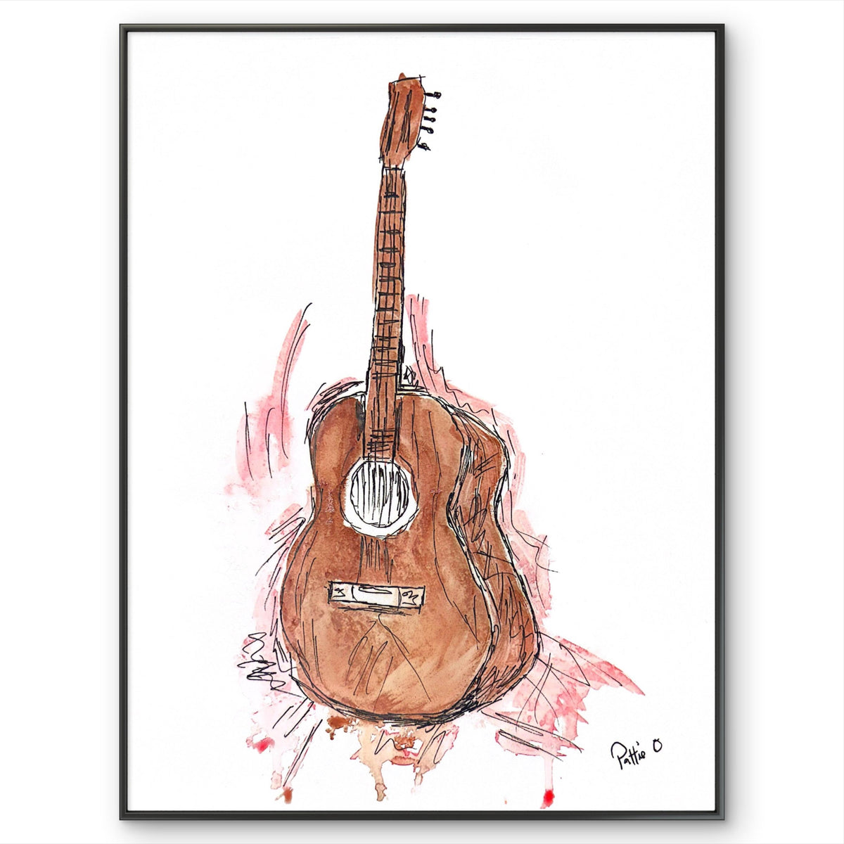 Acoustic Dreams original painting by Pattie Overcash