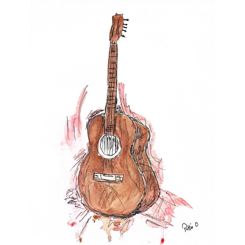 Acoustic Dreams original painting by Pattie Overcash