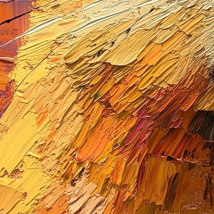 Colorful Capybara animal art print close-up detail