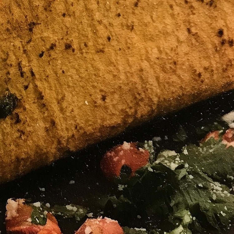 Taco Quote kitchen art print close-up detail