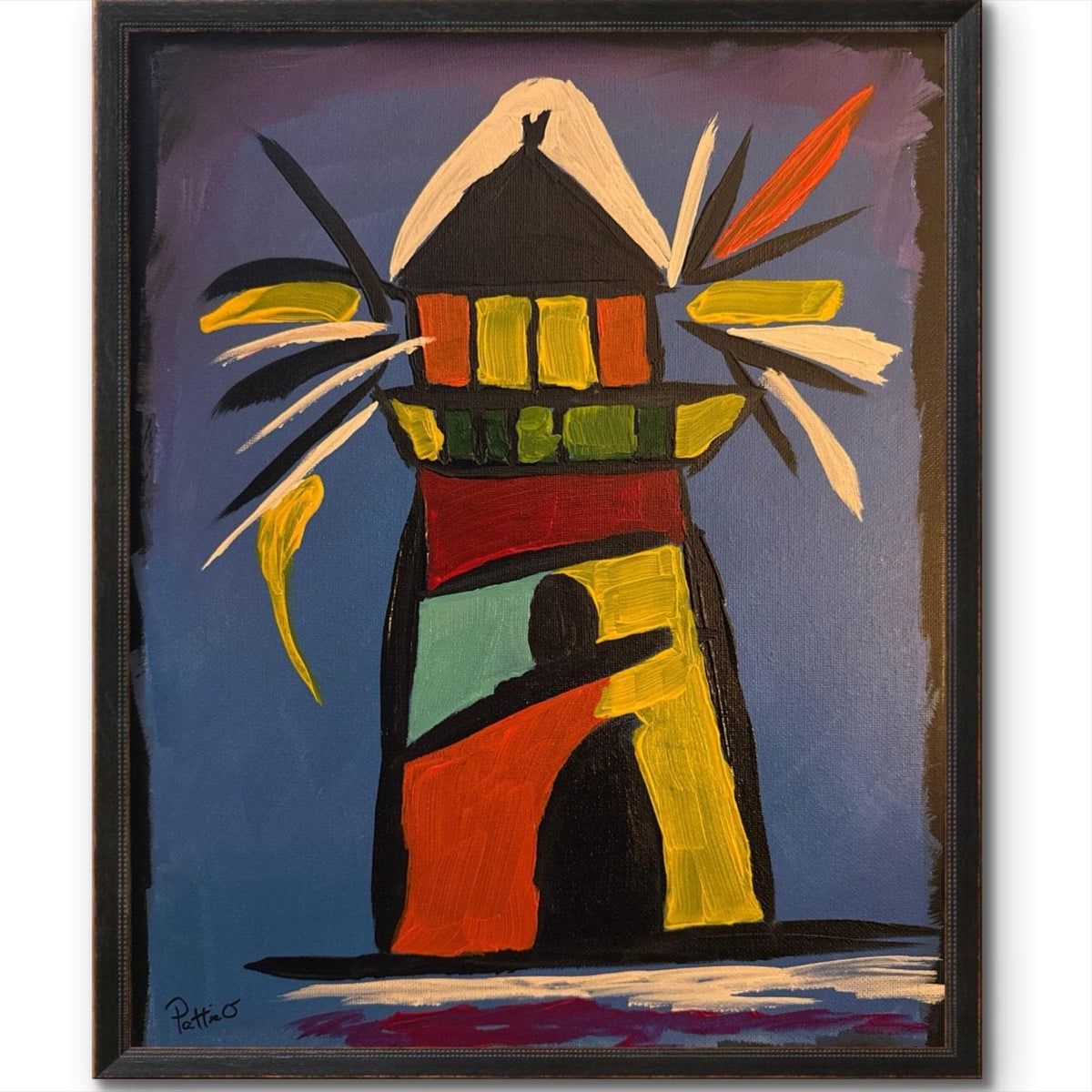 Guiding Light original painting by Pattie Overcash