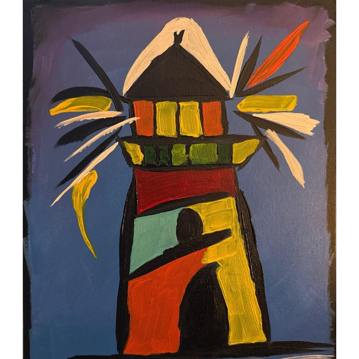 Guiding Light original painting by Pattie Overcash