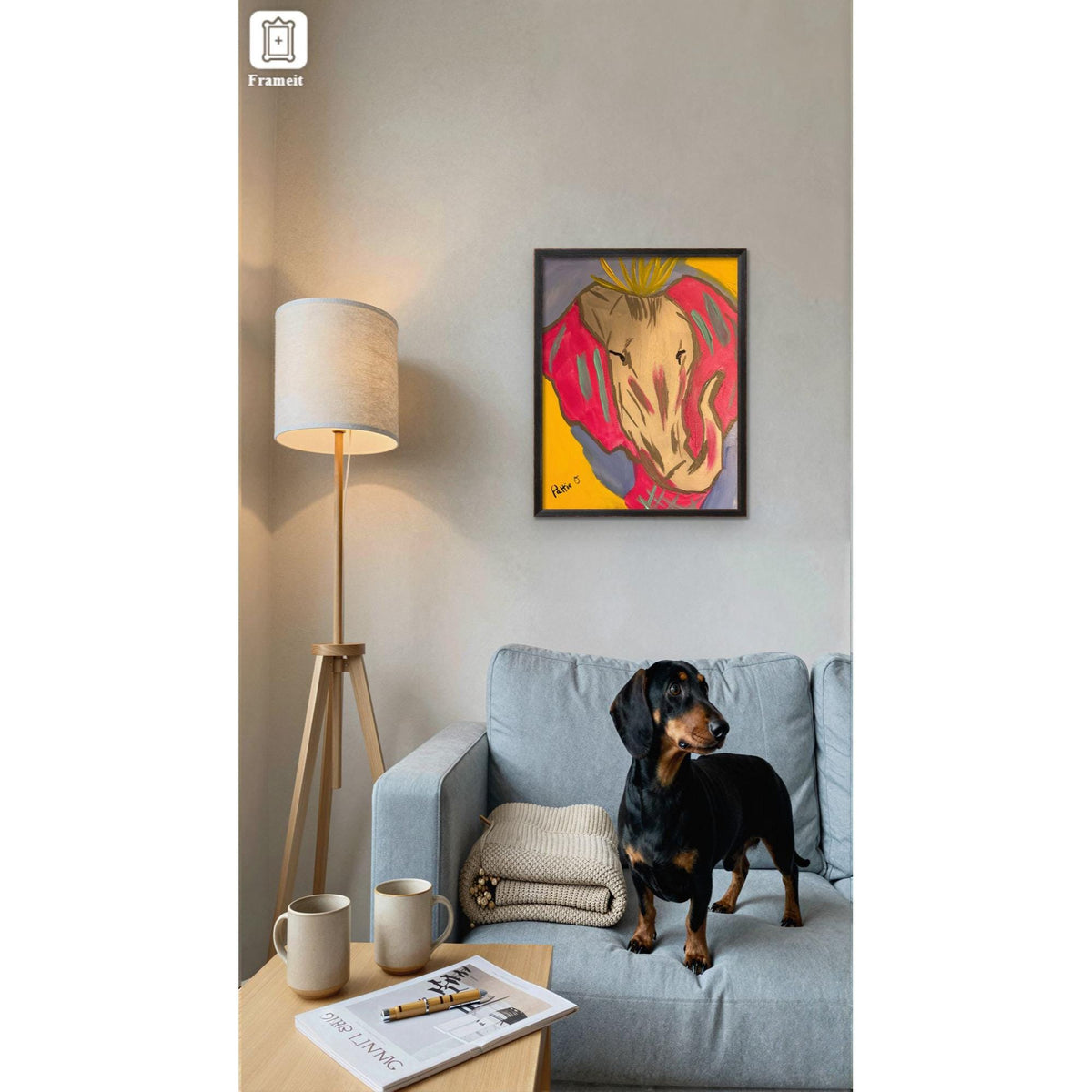 Elephant Dreams original painting by Pattie Overcash