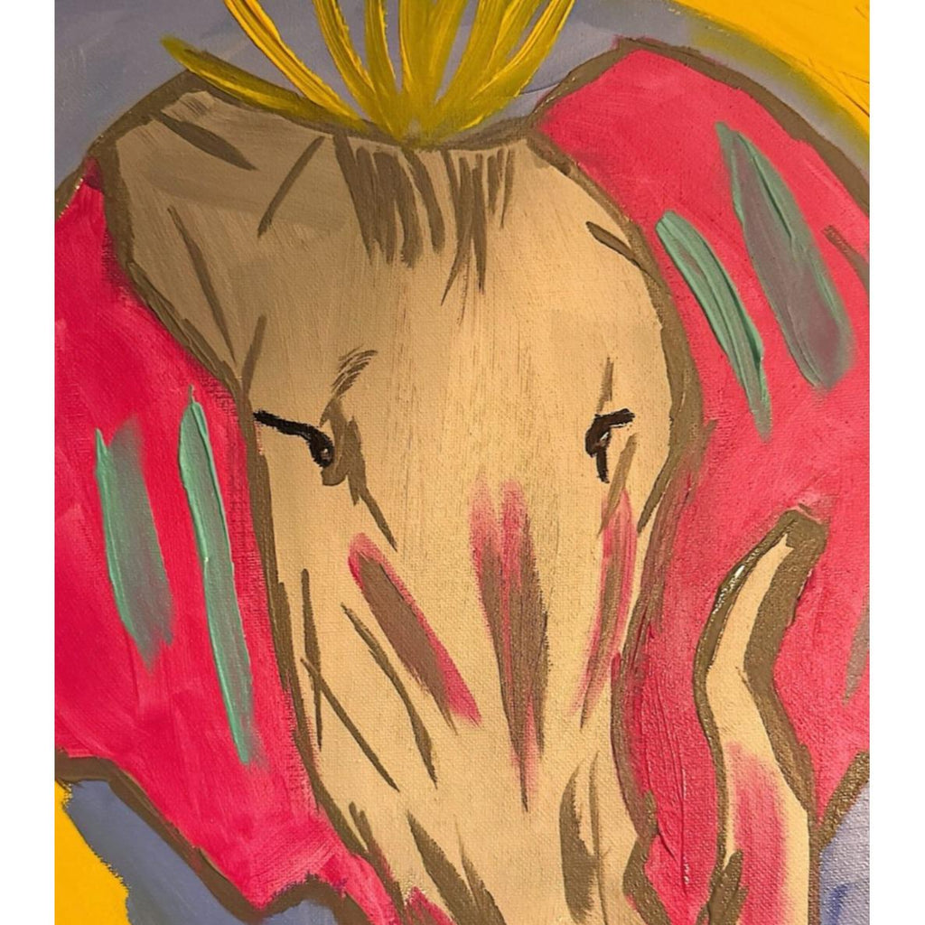 Elephant Dreams original painting by Pattie Overcash