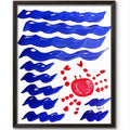 The Lovesick Crab original painting by Pattie Overcash