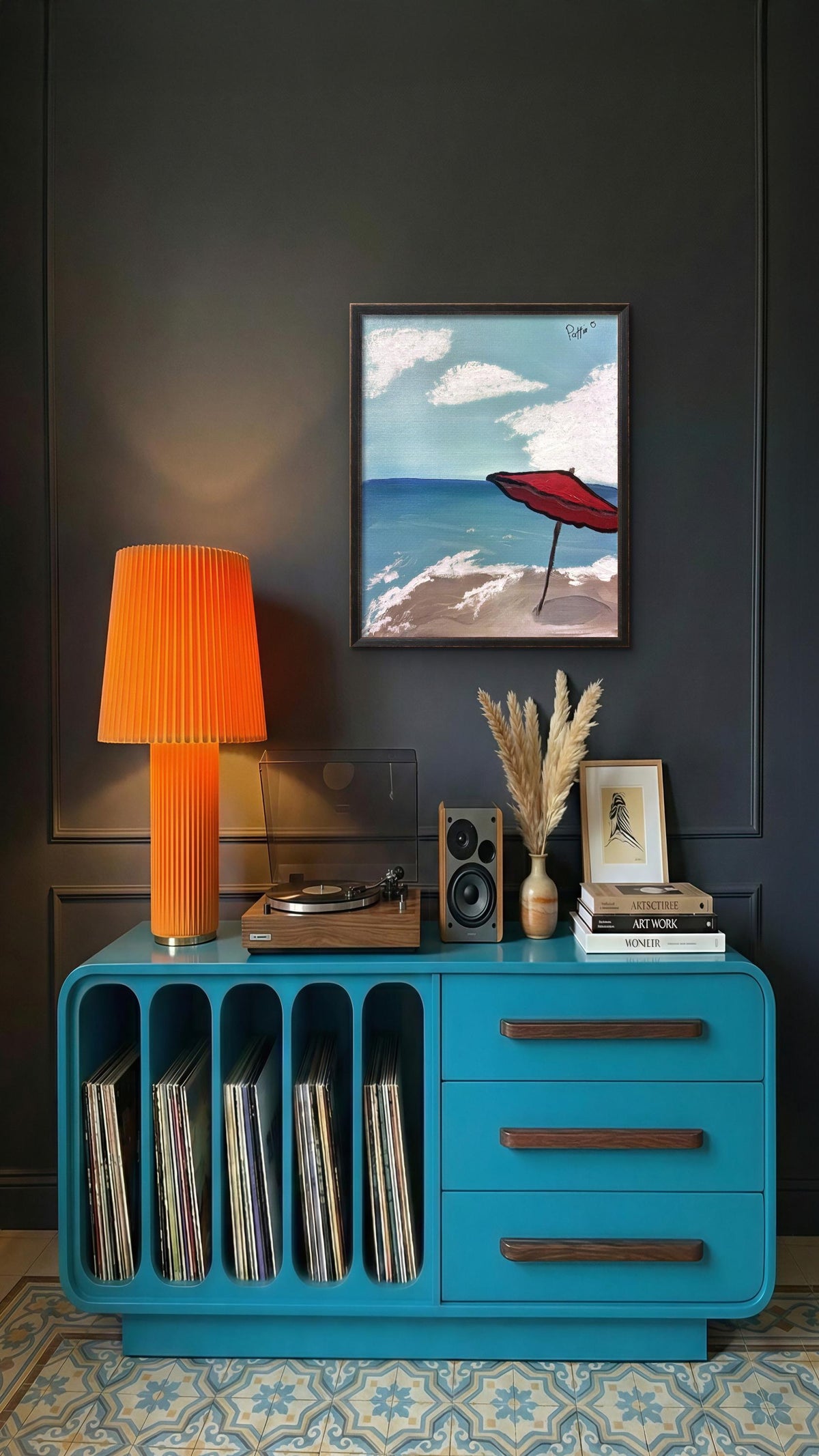 Morning Beach Escape original painting by Pattie Overcash