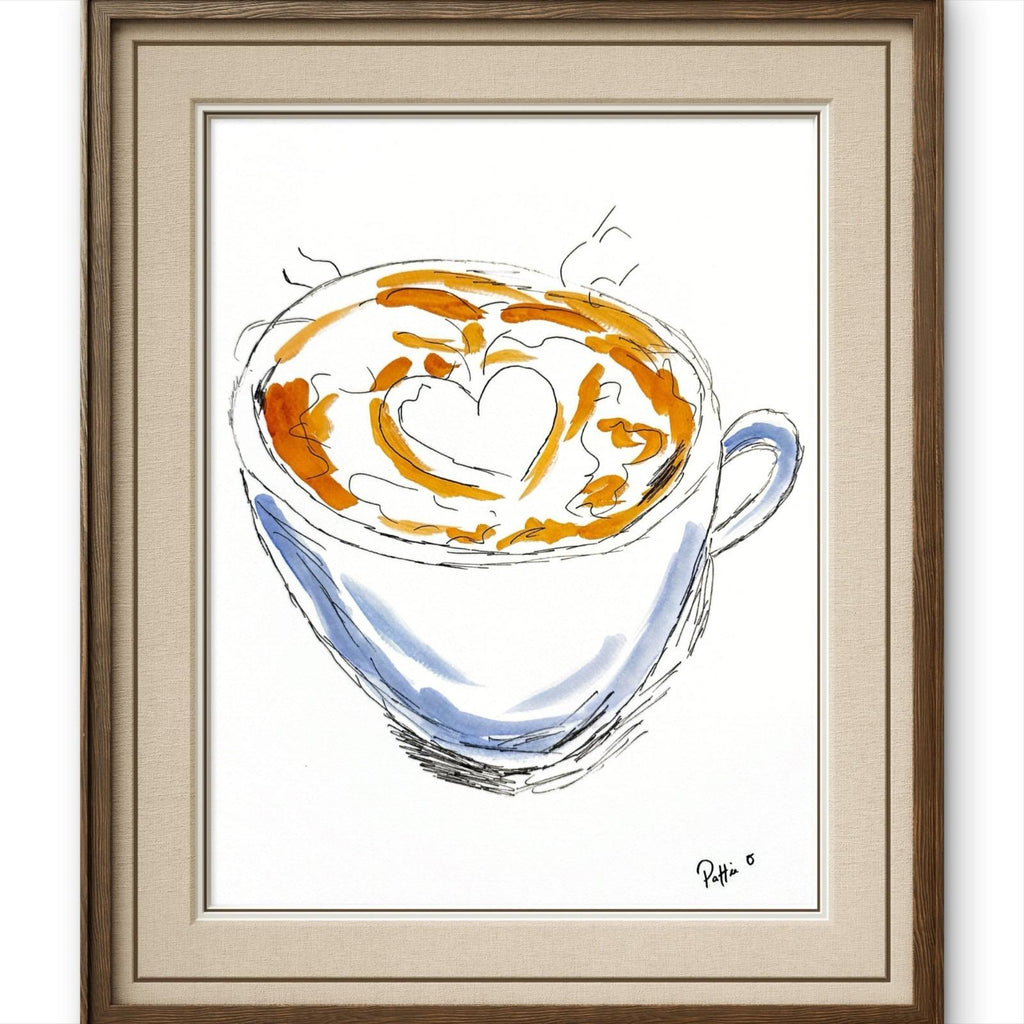 Morning Ritual original painting by Pattie Overcash