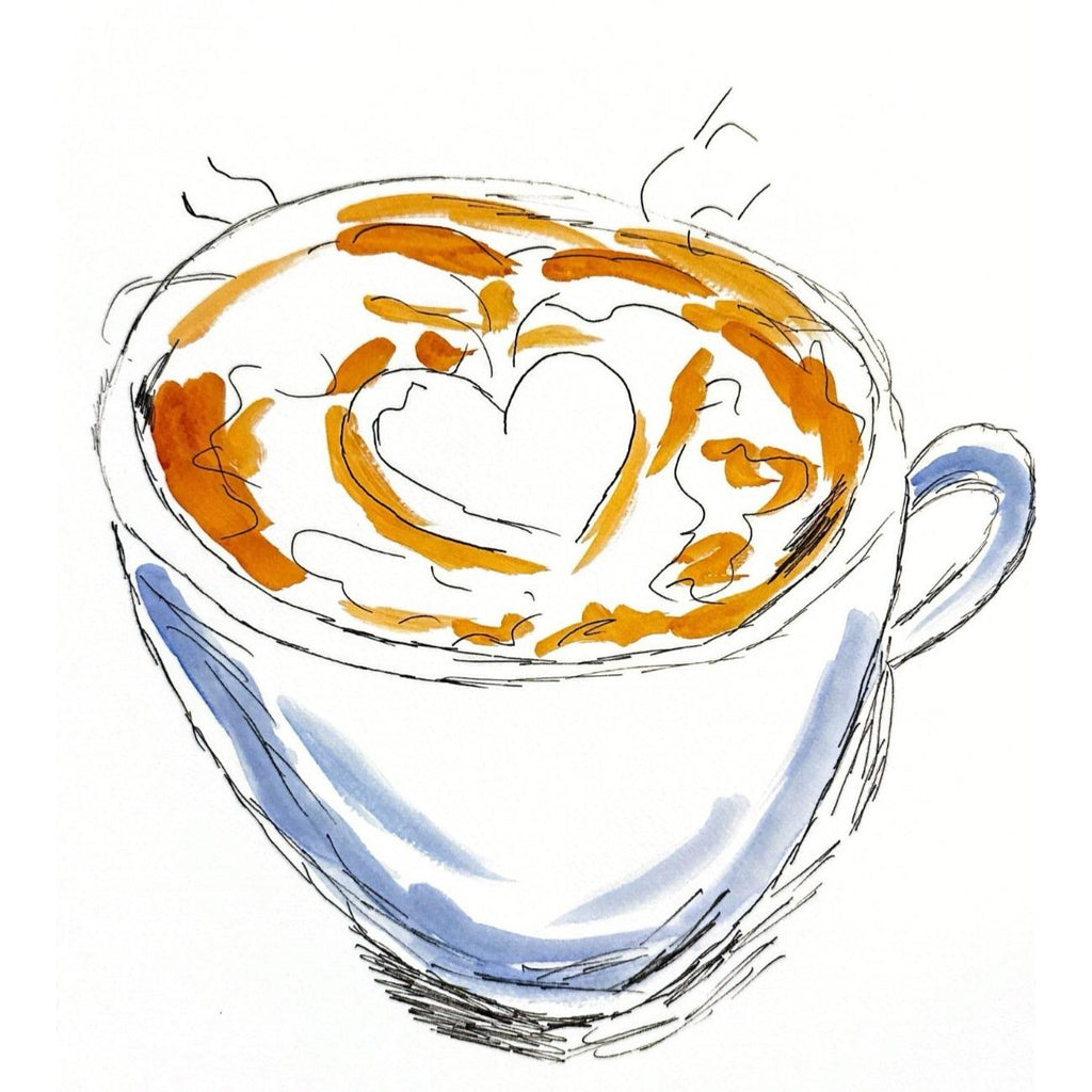 Morning Ritual original painting by Pattie Overcash