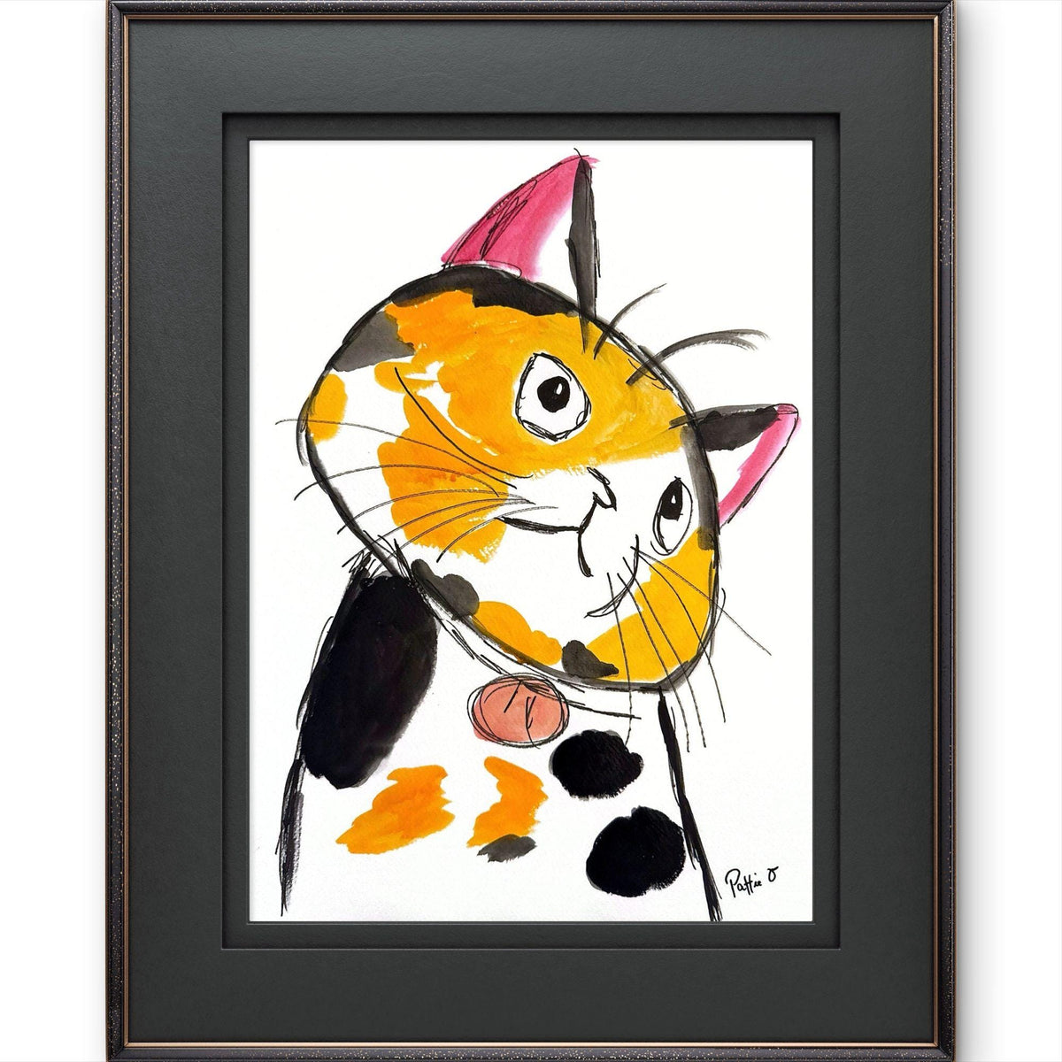 Did You Say Treats original painting by Pattie Overcash