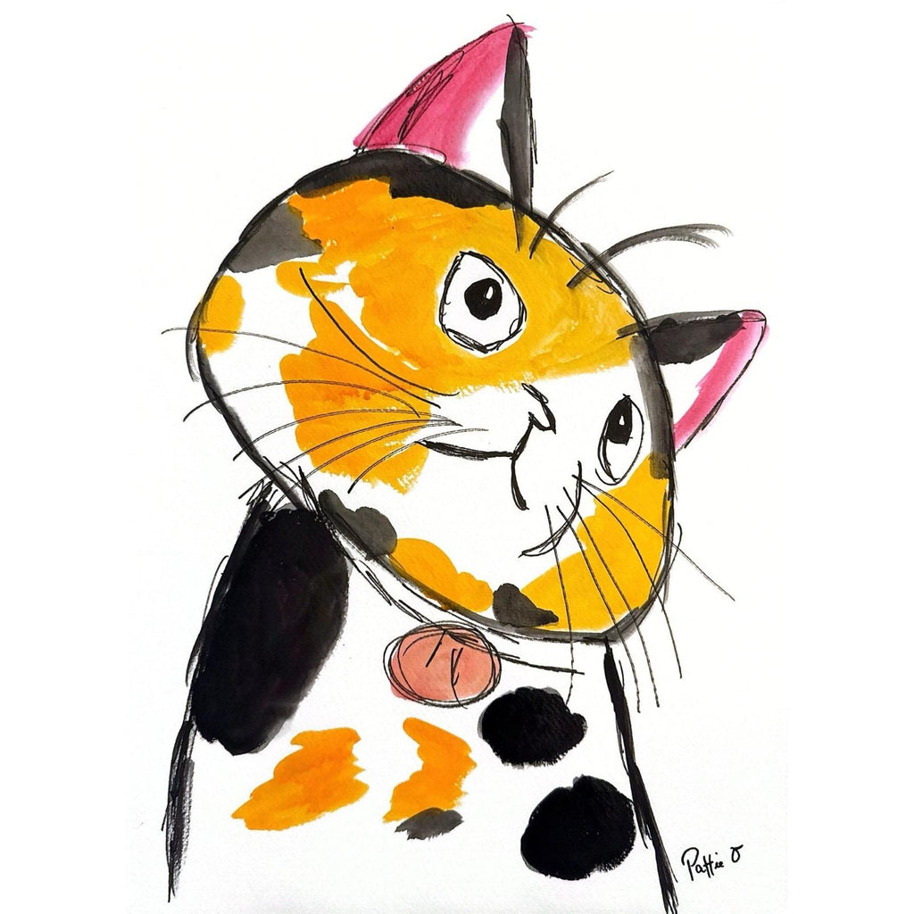 Did You Say Treats original painting by Pattie Overcash