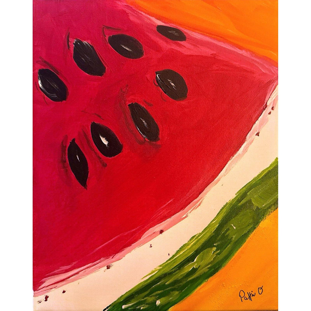 Slice of Summer original painting by Pattie Overcash