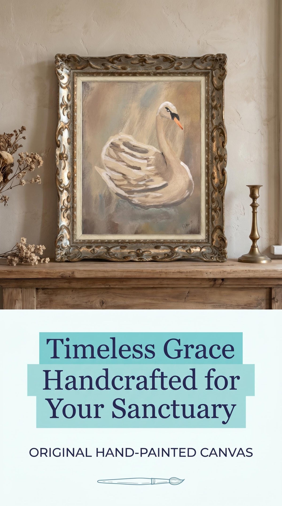 Vintage Grace original painting by Pattie Overcash
