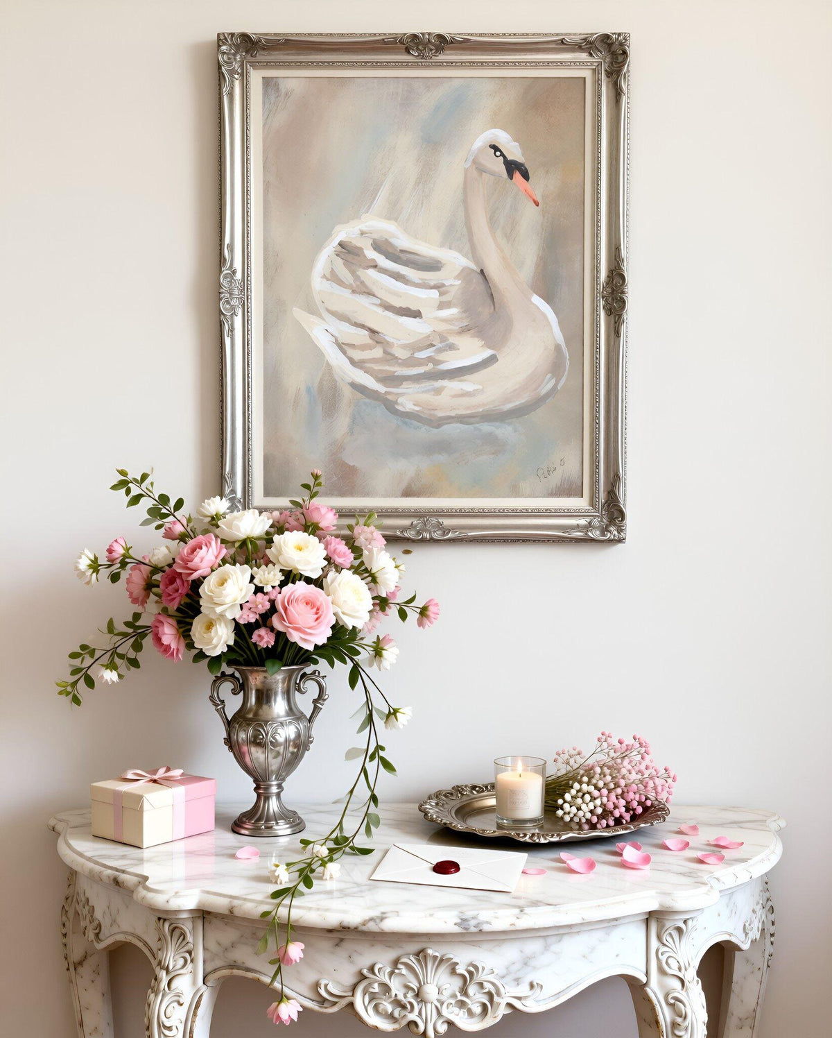 Vintage Grace original painting by Pattie Overcash