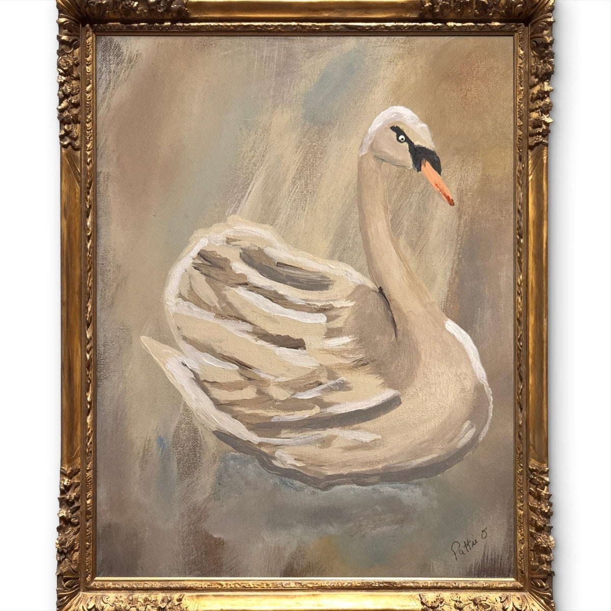Vintage Grace original painting by Pattie Overcash
