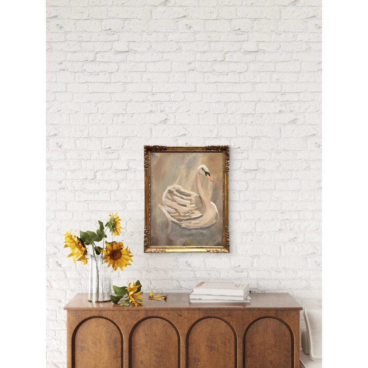 Vintage Grace original painting by Pattie Overcash