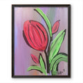 Blushing Bloom original painting by Pattie Overcash
