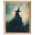 Misty Witch Halloween art print framed
