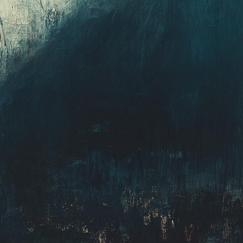 Misty Witch Halloween art print close-up detail