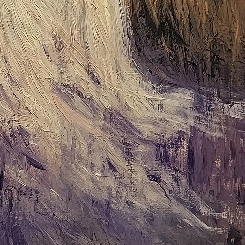Marsh Ghost Halloween art print close-up detail